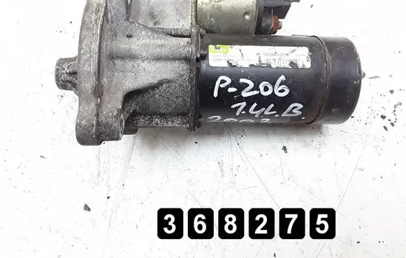 Peugeot 206 Starter motor D6RA572