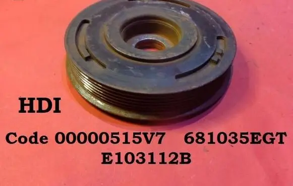 Ford Focus Crankshaft pulley 681035EGT 00000515V7 E103112B