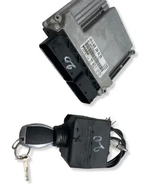 Mercedes-Benz E W211 Engine ECU kit and lock set 2115451408 A6481500179
