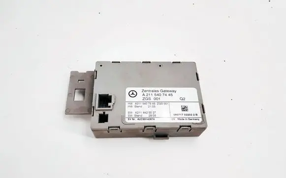 Mercedes-Benz E W211 Gateway control module A2115407445 2115407445