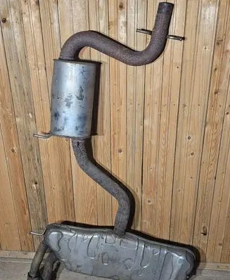 Volkswagen Golf V Muffler/silencer 1K0119T 262213
