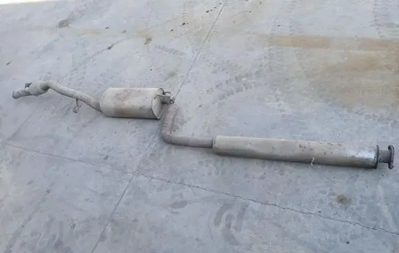 Volvo V50 Middle muffler/silencer 