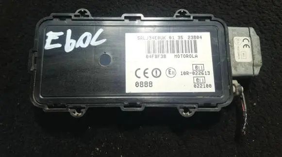 BMW 5 E60 E61 Bluetooth control unit module 013523804 04FBF38 M0T0R0LA