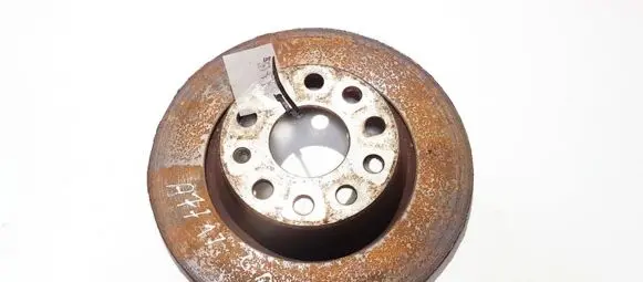 Volkswagen PASSAT B6 Rear brake disc neventiliuojamas