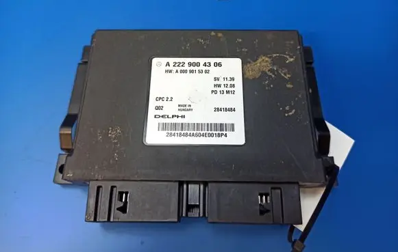 Mercedes-Benz S W222 Gearbox control unit/module A2229004306 A0009015302