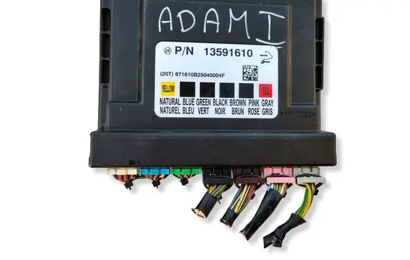 Opel Adam Comfort/convenience module 13591610