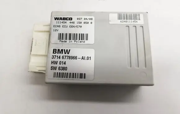 BMW X5 E70 Air suspension control unit module (rear) 6778966