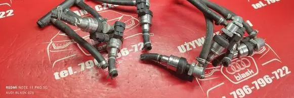 Audi A6 S6 C5 4B LP gas injectors set 67R016407 110R006408