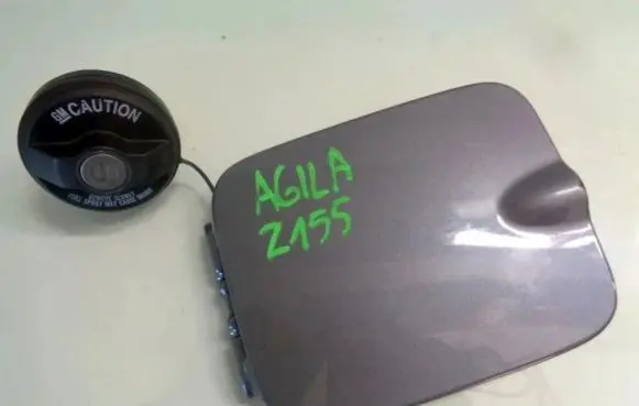Opel Agila A Fuel tank cap trim 