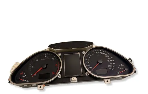 Audi A6 S6 C6 4F Speedometer (instrument cluster) 5550007301 5540007312