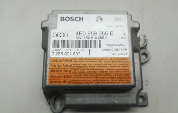 Audi A6 S6 C5 4B Airbag control unit/module 4e0959655e 0285001697