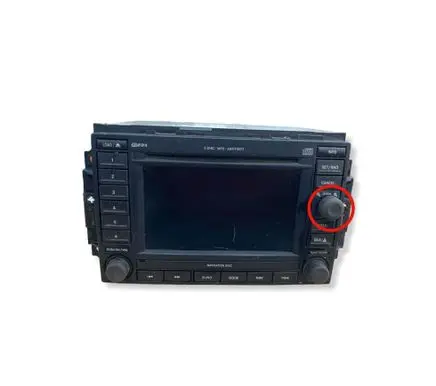 Jeep Grand Cherokee (WK) Radio/CD/DVD/GPS head unit 05064191AF 56401B
