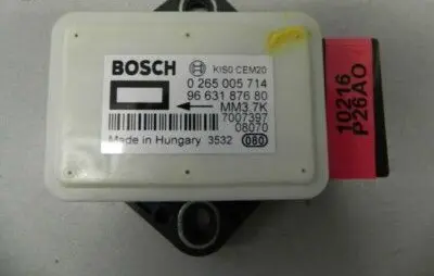 Peugeot 308 ESP acceleration yaw rate sensor 454939 9811627180
