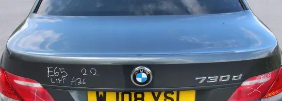 BMW 7 E65 E66 Tailgate/trunk/boot lid