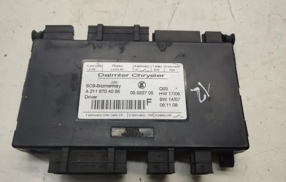 Seat control module