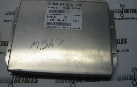 ESP (stability system) control unit