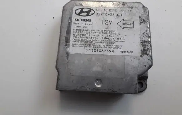 Hyundai Santa Fe Airbag control unit/module 9591026100 95910-26100