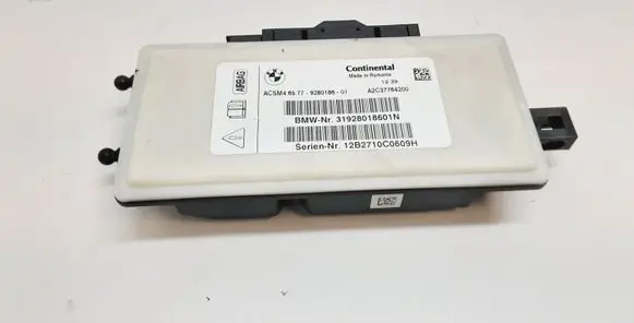 BMW 5 F10 F11 Airbag control unit/module 9280186