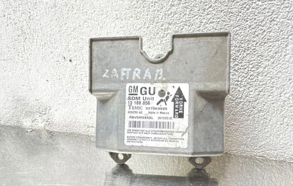 Opel Zafira B Airbag control unit/module 13188856 327963935 403253A2