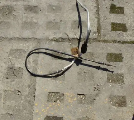 Skoda Superb B6 (3T) Hand brake release cable 