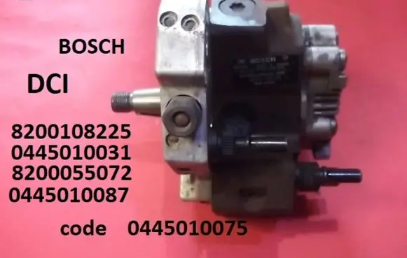 Fuel injection high pressure pump
