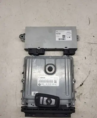 BMW 5 F10 F11 Engine ECU kit and lock set 8513161 9257038 030120765