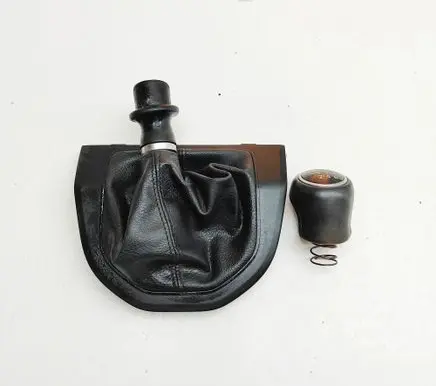 Volkswagen Transporter - Caravelle T6 Gear lever shifter trim leather/knob 7E2858197A