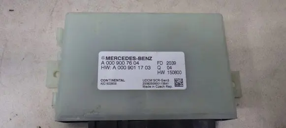 Mercedes-Benz Vito Viano W447 Reducing agents exhaust control unit 