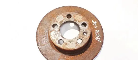 Audi A3 S3 8L Rear brake disc neventiliuojamas