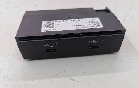 Audi A3 8Y USB socket connector 82A035736A 012052000A00