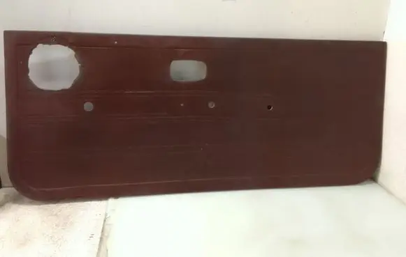 Front door card panel trim