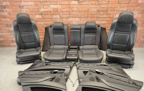 BMW X6 E71 Seat and door cards trim set 9146207 6973445 6974533