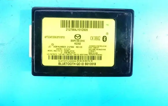 Mazda 3 II Central body control module BBP366DHX IMPRK1194131