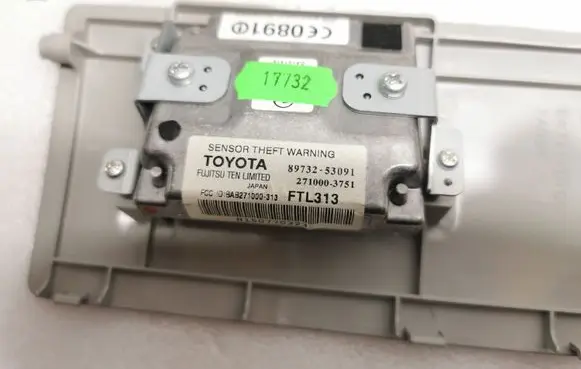 Lexus IS 220D-250-350 Alarm movement detector/sensor 8973253091