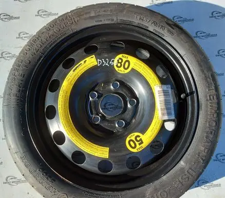Volkswagen Golf V R16 spare wheel 1K0601027F