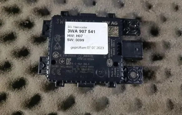 Volkswagen Arteon Distronic sensor radar 3WA907541