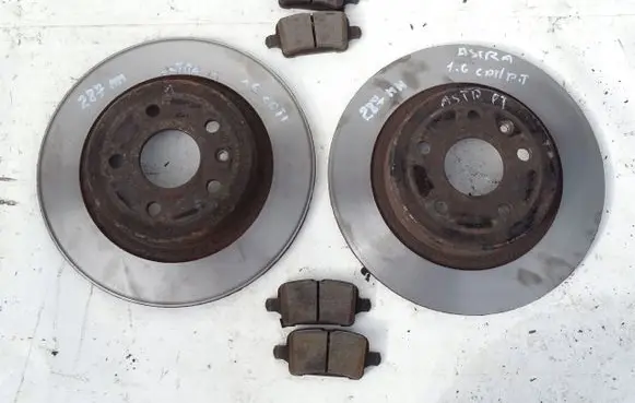 Opel Astra K Rear brake disc OI073