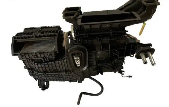 Interior heater climate box assembly