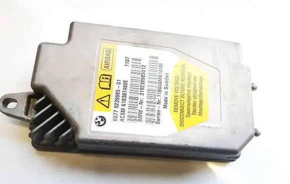 BMW 5 GT F07 Airbag control unit/module 6577923998501