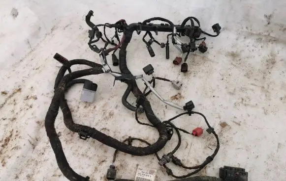 Volkswagen Sharan Engine installation wiring loom 04L972610C