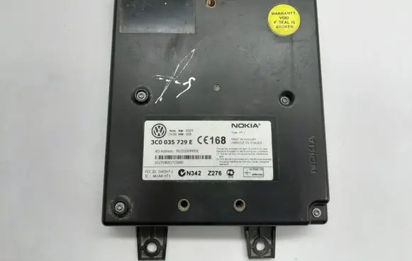 Volkswagen PASSAT B6 Bluetooth control unit module 3C0035729E