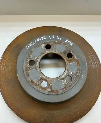 Dodge Challenger Rear brake disc