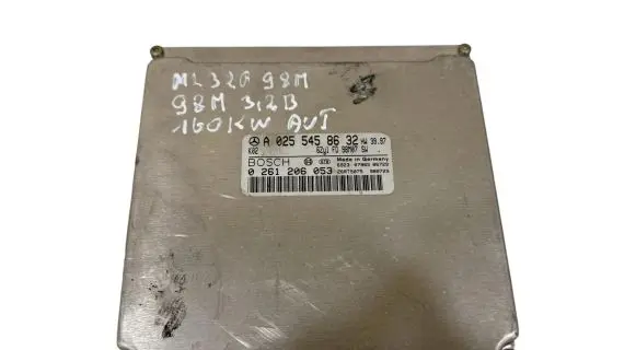 Mercedes-Benz ML W163 Engine control unit/module A0255458632 26RT5075 0261206053