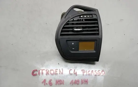 Citroen C4 Grand Picasso Dashboard side air vent grill/cover trim 9650868877