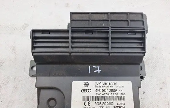 Audi A6 S6 C6 4F Other control units/modules 4F0907280A F005S00102