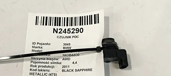 BMW 7 F01 F02 F03 F04 Parking PDC sensor 9231283