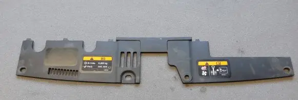 Mazda 3 III Top upper radiator support slam panel BHN1501A1