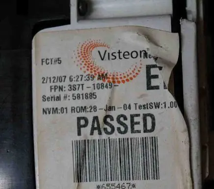 Ford Mondeo Mk III Speedometer (instrument cluster) 3S7T10849EF