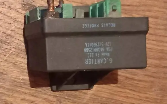 Citroen C5 Glow plug pre-heat relay 9639912580 51299011A 9ARA1