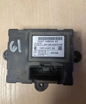 Volvo XC60 Door control unit/module 7G9T14B534AF 1001220100 14C136AA